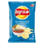 Lay’s Italian Red Meat Flavour Chips (70g) – China